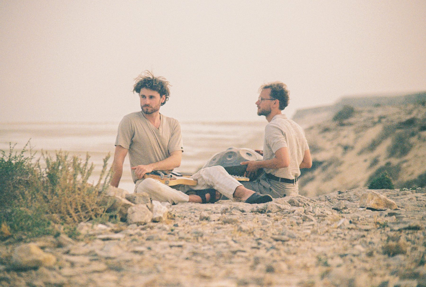 The founders of Handpan Brussels together
